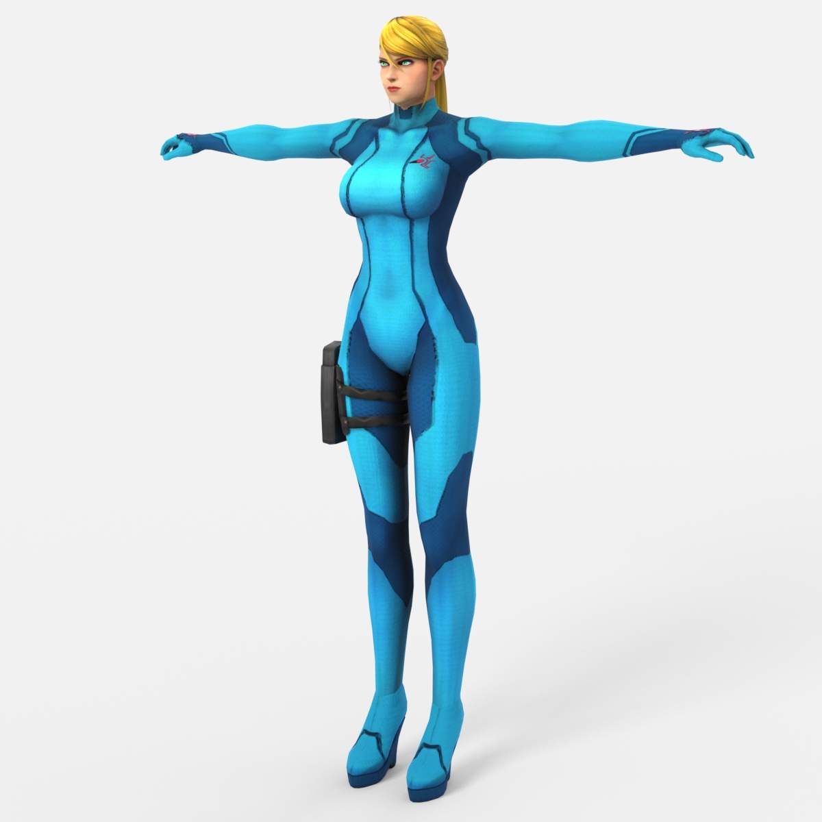 3d samus aran